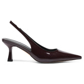 Kitten Heels for Women Slip On Pointed Toe Slingback Heels